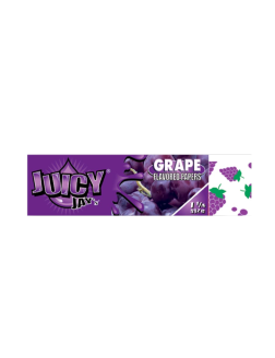 PAPIERS À ROULER AU RAISIN JUICY JAY'S TAILLE 1 1/4"
