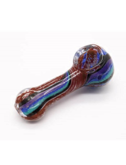 Heavy Coloured Glass Pipe 2.5"