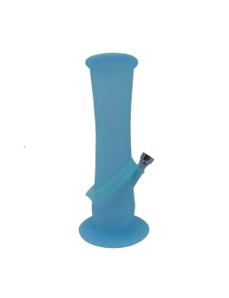 Foldable Silicone Water Pipe 9"