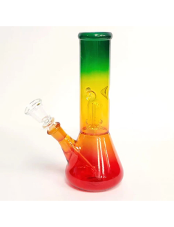 8" Rasta Splashguard Water Pipe