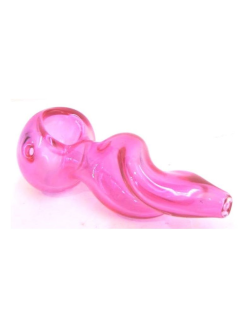 Twisted 3.5" Glass Pipe