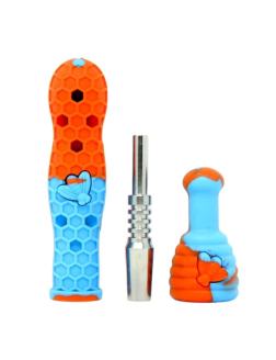 6" Honeycomb Silicone Nector Collector