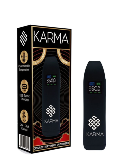 Vaporisateur portable pour herbes sèches Karma Digital Elite