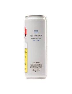 Quatreau Blueberry + Acai Balance Sparkling Water