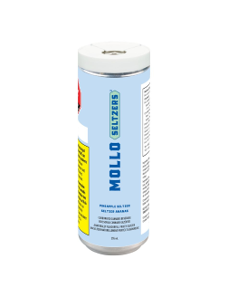 Mollo THC & CBG Pineapple Seltzer