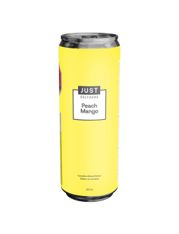 JUST Seltzers Peach Mango