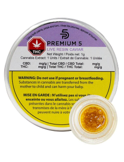 Premium 5 Live Resin Caviar