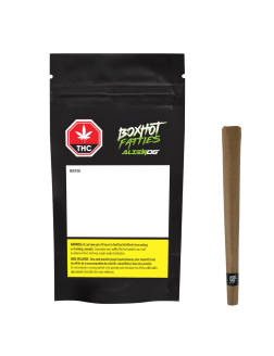 BOXHOT Fatties Alien OG 1.0g Infused Blunt