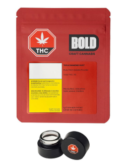 87-BOLD THCA Diamond Dust Isolate