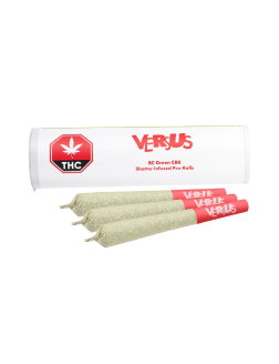 70-Versus BC Green CRK Shatter Infused Pre Roll