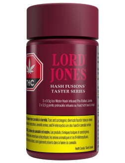 Lord Jones Hash Fusions Taster Series Infused Pre Roll