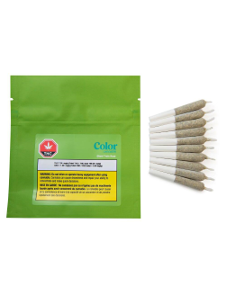 Color Cannabis Ghost Train Haze 10x.35g Pre-Rolls