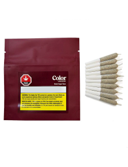 Color Cannabis Black Sugar Rose 10pc Pre Roll