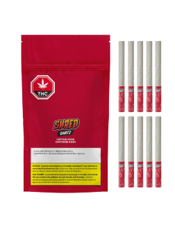 SHRED Captain Kush Dartz 10pc Pre Roll