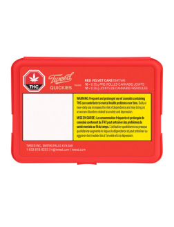 Tweed Quickies Red Velvet Cake 10pc Pre Roll