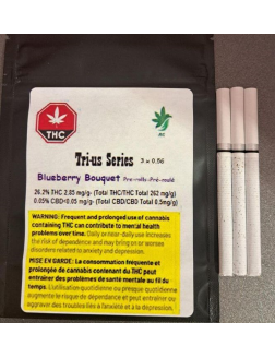 Tri-us Series Blueberry Bouquet Pre Roll