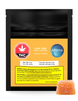 Affirma Peach THC Gummy