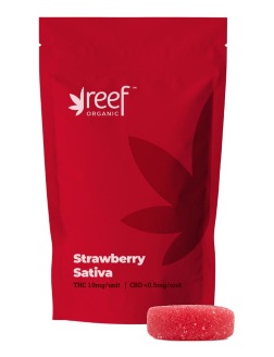 Reef Organic Kanha Strawberry Sativa Gummy
