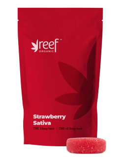 Reef Organic Strawberry Sativa Gummy