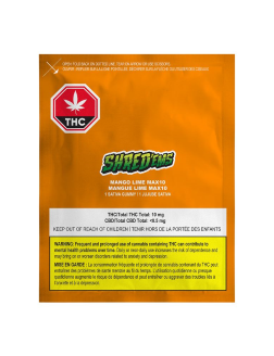 SHRED'Ems Mango Lime MAX10 THC Gummy