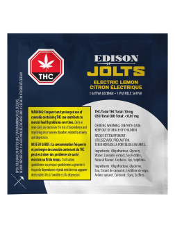 Edison 1pc Jolt Electric Lemon Lozenge