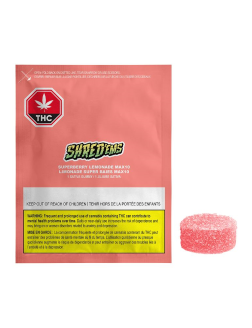 SHRED'ems Superberry Lemonade MAX10 THC Gummy