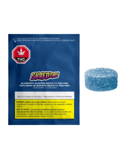 SHRED'Ems MAX10  Blueberry Blaster THC:CBG