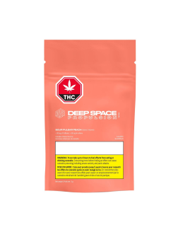 Deep Space Propulsion Sour Pulsar Peach Gummy