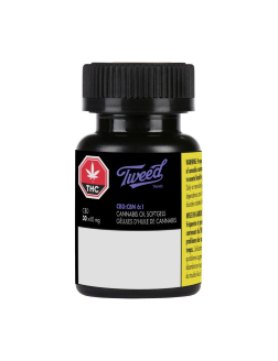 Tweed CBD:CBN 6:1 30pc Softgels