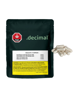 .decimal Balanced 5:5 10 Capsules