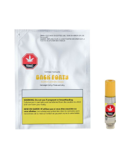 Back Forty Sativa Super Lemon Haze 510 Vape Cartridge