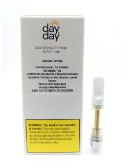 DayDay Full Spectrum CBG+CBD Vape 510 Vape Cartridge