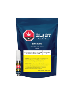 60-BLAST Blueberry 510 Vape Cartridge