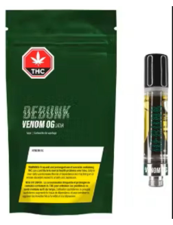 DEBUNK Venom OG Sativa 510 Vape Cartridge