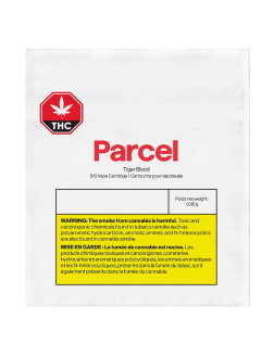 Parcel Tiger Blood 510 Vape Cartridge