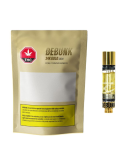 60-Debunk 24K Gold Sativa 510 Vape Cartridge